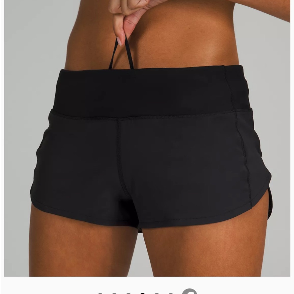 Lululemon speed up shorts 2.5 in